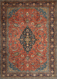 Machine Washable Traditional Dark Almond Brown Rug, wshtr1879