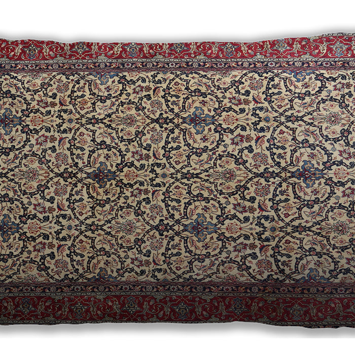 Traditional Classic Rectangular Light French Beige Brown Lumbar Throw Pillow, 13 inch by 19 inch, lbtr1880