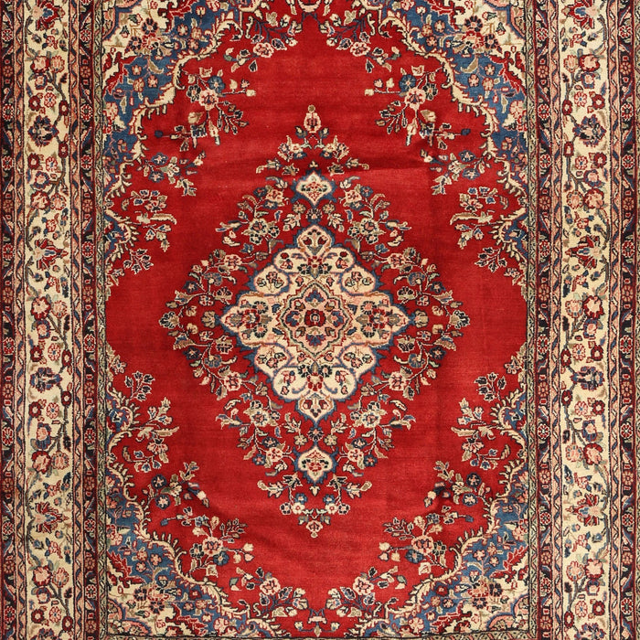 Traditional Red Medallion Rug, tr1883