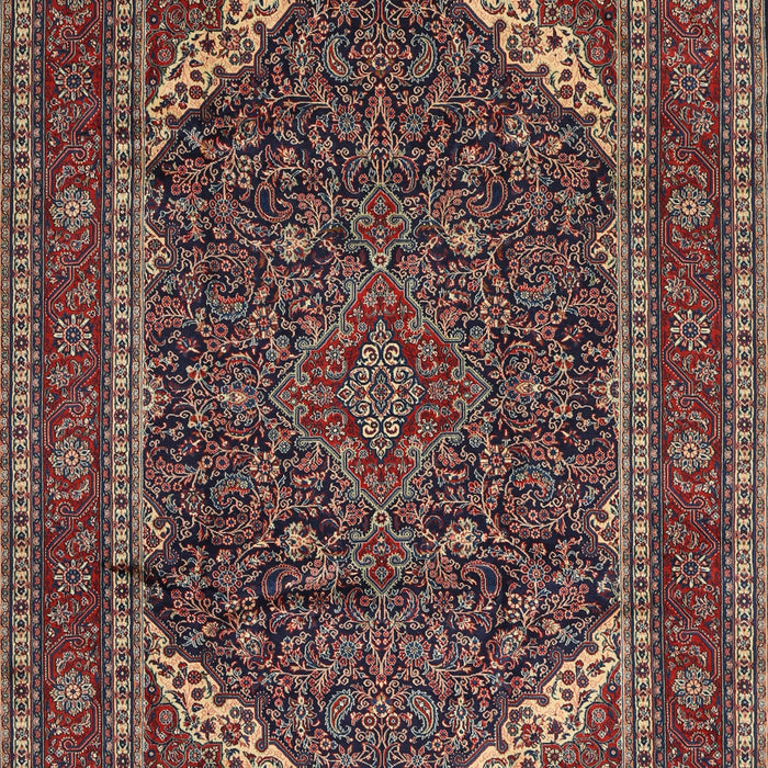 Traditional Dark Almond Brown Persian Rug, tr1885