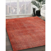 Traditional Neon Red Persian Rug, tr1893
