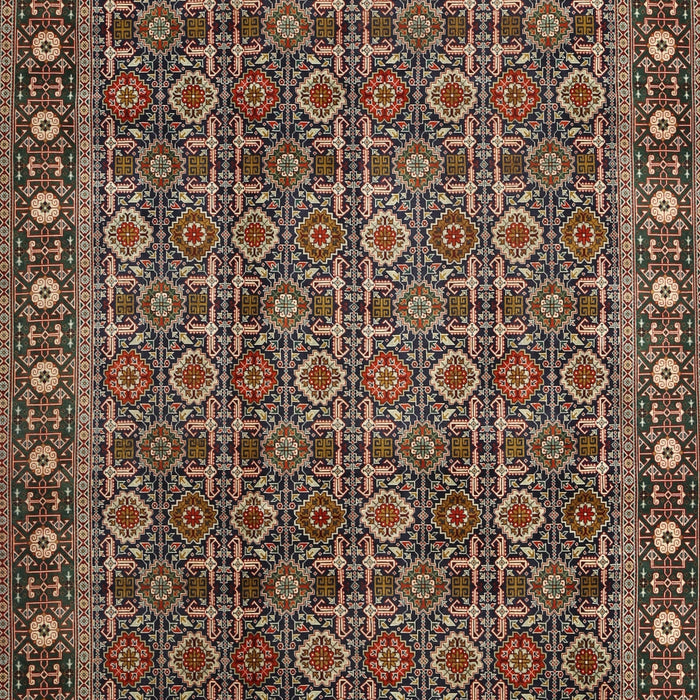 Machine Washable Traditional Bakers Brown Rug, wshtr1895