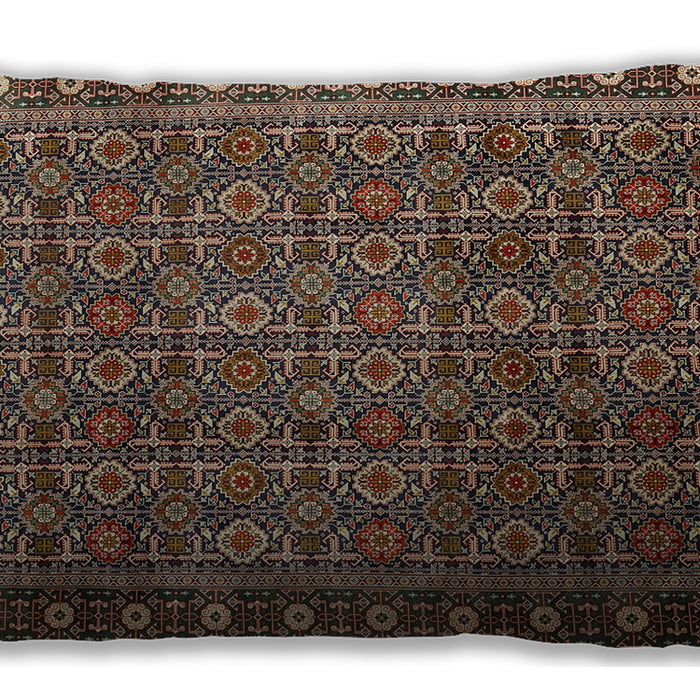 Traditional Classic Rectangular Bakers Brown Lumbar Throw Pillow, 13 inch by 19 inch, lbtr1895