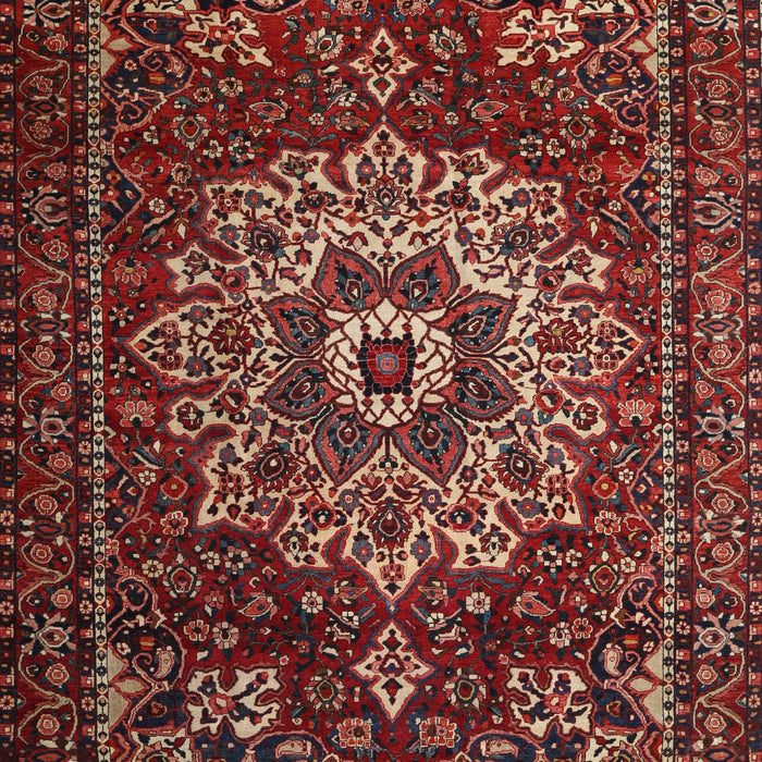 Traditional Dark Gold Brown Persian Rug, tr1896