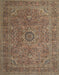 Machine Washable Traditional Peru Brown Rug, wshtr1899