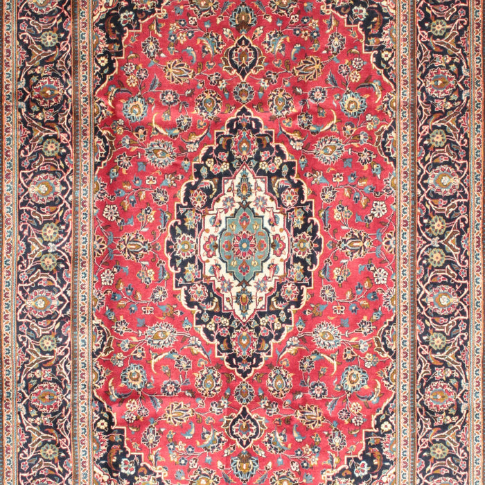 Traditional Light French Beige Brown Medallion Rug, tr189