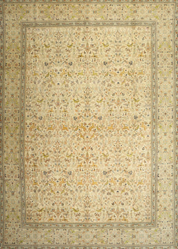 Machine Washable Traditional Cinnamon Brown Rug, wshtr1900