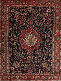 Machine Washable Traditional Sienna Brown Rug, wshtr1902