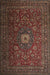 Machine Washable Traditional Brown Rug, wshtr1903