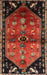 Machine Washable Traditional Sienna Brown Rug, wshtr1905