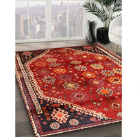 Traditional Rust Pink Persian Rug, tr1906