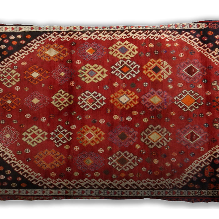 Traditional Classic Rectangular Rust Pink Lumbar Throw Pillow, 13 inch by 19 inch, lbtr1906