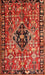 Machine Washable Traditional Red Rug, wshtr1907