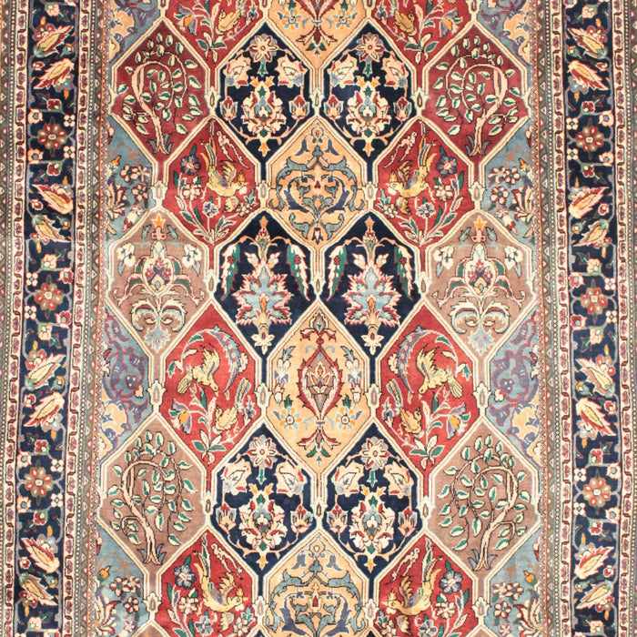 Traditional Chestnut Brown Persian Rug, tr190