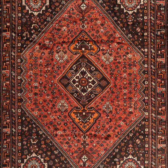 Traditional Maroon Red Persian Rug, tr1910