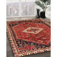 Traditional Rust Pink Persian Rug, tr1911