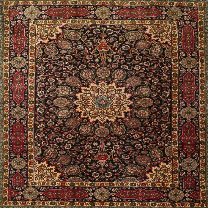 Square Traditional Red Persian Rug, tr1912