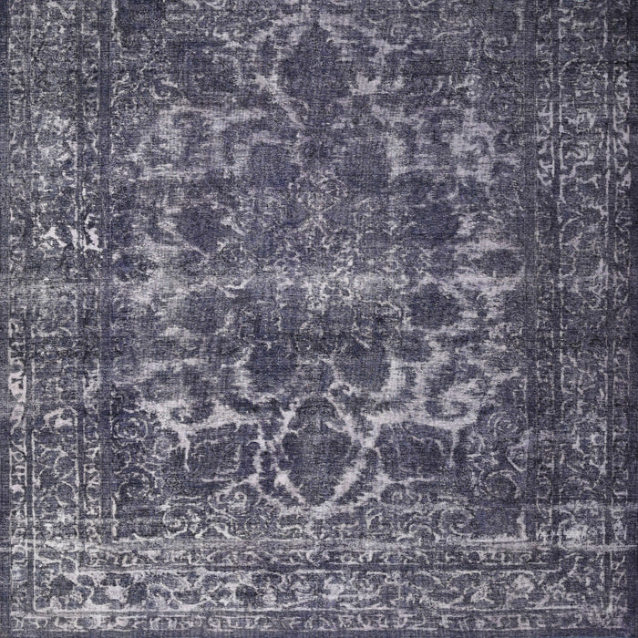 Square Traditional Silver Gray Persian Rug, tr1918