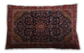 Traditional Classic Rectangular Chestnut Brown Lumbar Throw Pillow, 13 inch by 19 inch, lbtr1922