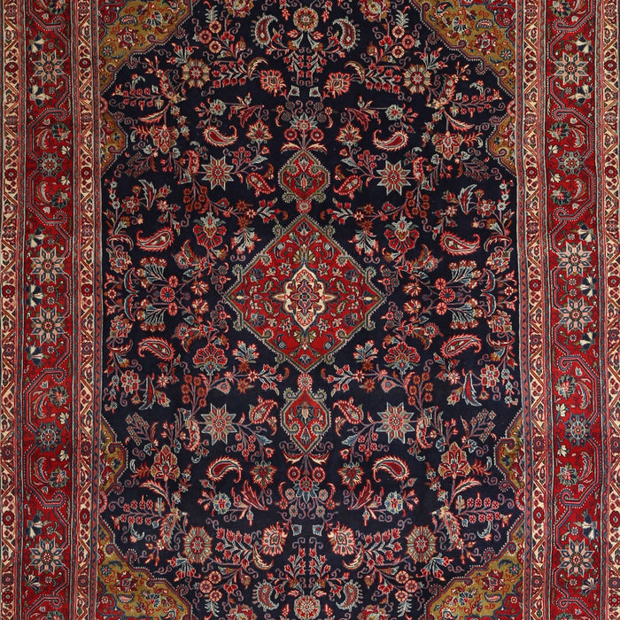 Traditional Chestnut Brown Persian Rug, tr1922