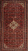 Machine Washable Traditional Chestnut Brown Rug, wshtr1925