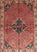 Traditional Orange Salmon Pink Persian Rug, tr192