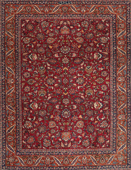 Machine Washable Traditional Dark Gold Brown Rug, wshtr1930