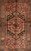 Traditional Red Brown Persian Rug, tr1931