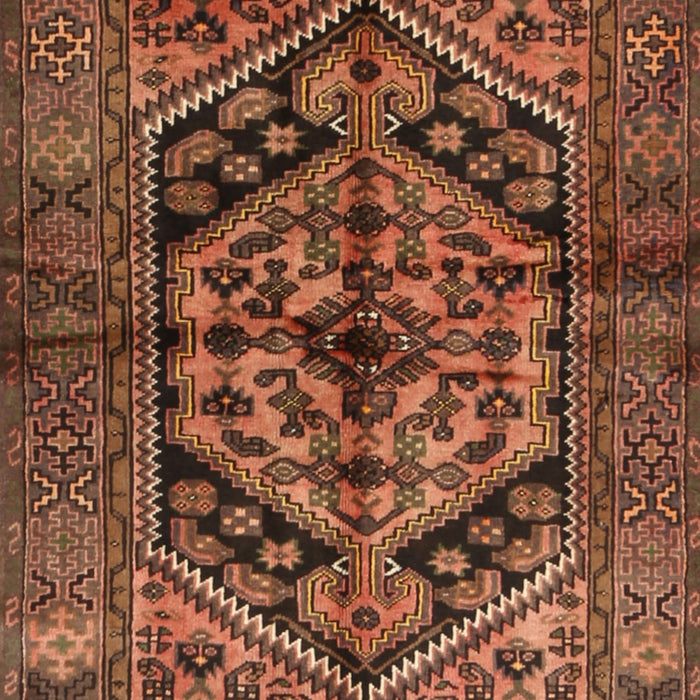 Traditional Red Brown Persian Rug, tr1931