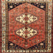 Square Traditional Red Persian Rug, tr1932