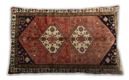 Traditional Classic Rectangular Tomato Red Lumbar Throw Pillow, 13 inch by 19 inch, lbtr1932