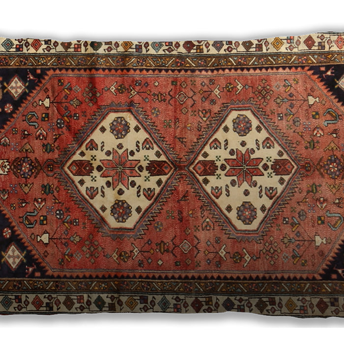 Traditional Classic Rectangular Tomato Red Lumbar Throw Pillow, 13 inch by 19 inch, lbtr1932