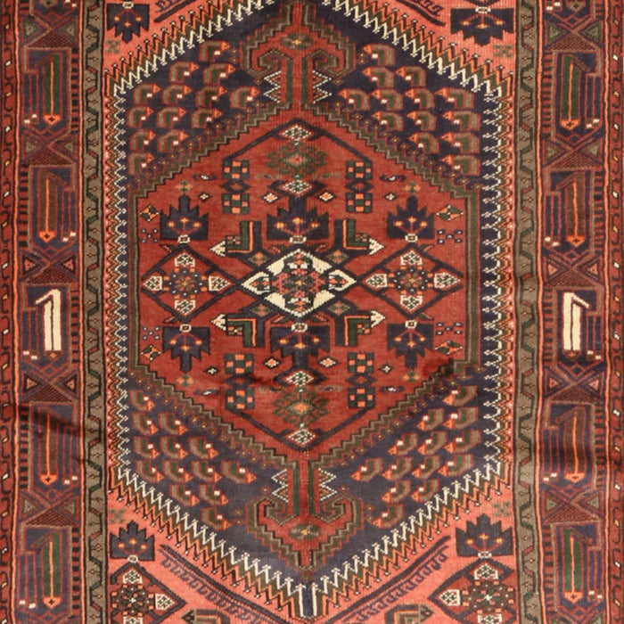 Machine Washable Traditional Tomato Red Rug, wshtr1933