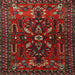 Square Traditional Reddish Brown Persian Rug, tr1935