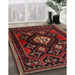 Traditional Reddish Brown Persian Rug in Family Room, tr1936
