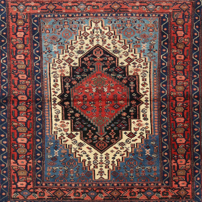 Round Machine Washable Traditional Dark Almond Brown Rug, wshtr1937