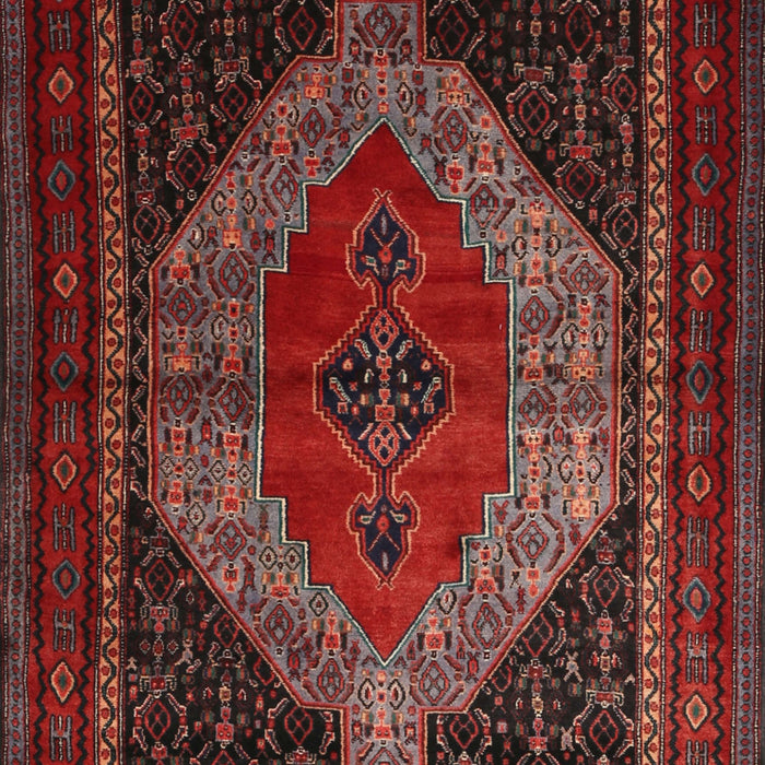Traditional Chestnut Brown Persian Rug, tr1938