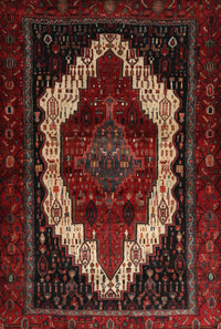 Machine Washable Traditional Sepia Brown Rug, wshtr1939