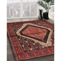 Traditional Saffron Red Persian Rug, tr1941