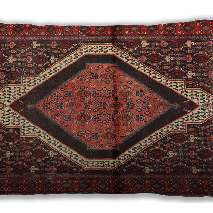 Traditional Classic Rectangular Saffron Red Lumbar Throw Pillow, 13 inch by 19 inch, lbtr1941