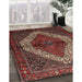 Traditional Brown Persian Rug in Family Room, tr1943
