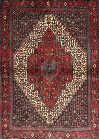 Machine Washable Traditional Brown Rug, wshtr1943