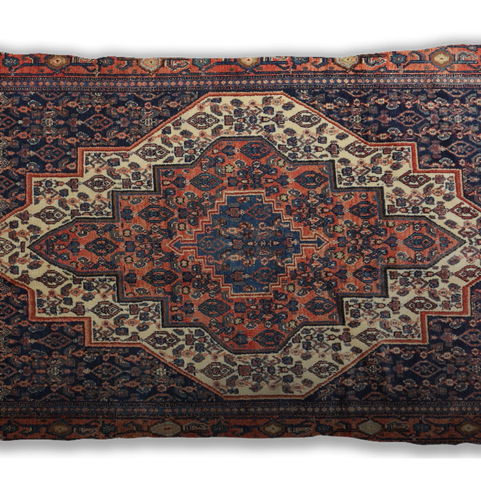 Traditional Classic Rectangular Dark Almond Brown Lumbar Throw Pillow, 13 inch by 19 inch, lbtr1945