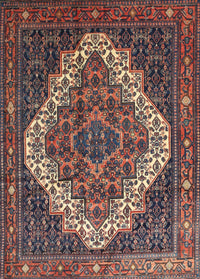 Machine Washable Traditional Dark Almond Brown Rug, wshtr1945