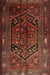 Traditional Saffron Red Persian Rug, tr1950