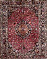 Machine Washable Traditional Dark Almond Brown Rug, wshtr1955