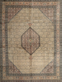 Machine Washable Traditional Dark Brown Rug, wshtr1956