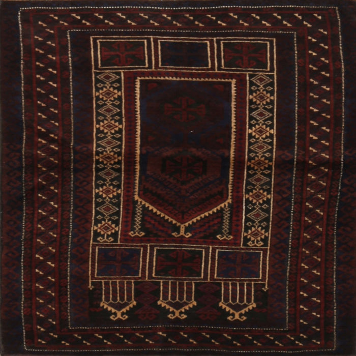 Round Machine Washable Traditional Black Brown Rug, wshtr1957