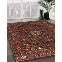 Traditional Saffron Red Persian Rug, tr1958