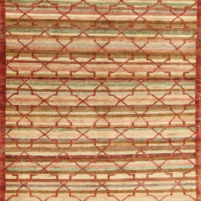 Machine Washable Traditional Orange Red Rug, wshtr1959